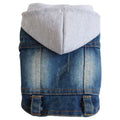 XS-2XL Denim Dog Clothes Cowboy Pet Dog Coat Puppy Clothing for Small Dogs Jeans Jacket Dog Vest Coat Puppy Outfits Cat Clothes