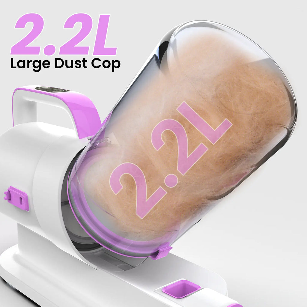 Geoorood Dog Grooming Vacuum Kit with 13000Pa Suction Power & 2.2L Dust Collection for Furry Animal Cleaning